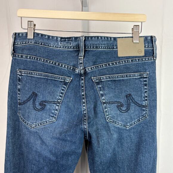 AG ADRIANO GOLDSCHMIED 32 x 34 The Graduate Tailored Leg Jeans Medium Wash Blue - Picture 4 of 8